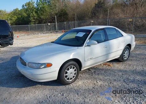 2001 Buick Century Custom z USA, uszkodzony, nr VIN 2G4WS52J211232267